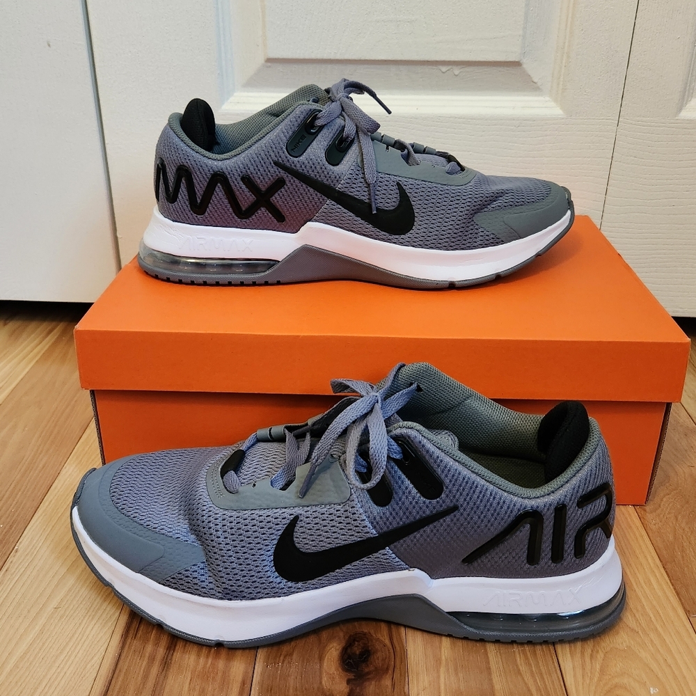 Nike Air Max Alpha Trainer 4 Low Men's Training Running Shoes Grey Size 13